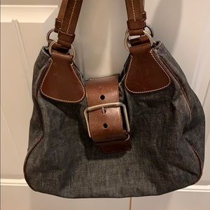 Prada Denim and Leather Bag